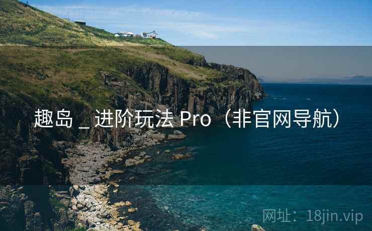趣岛 _ 进阶玩法 Pro（非官网导航）