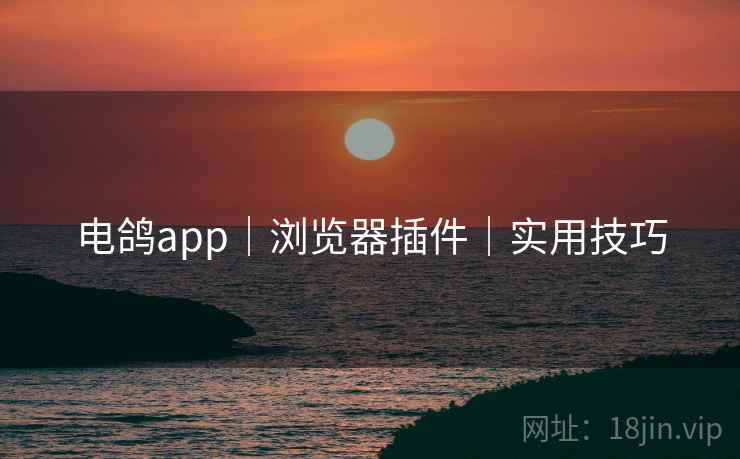 电鸽app|浏览器插件|实用技巧